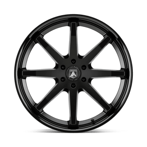 Asanti Black ABL-32 KAISER Satin Black Gloss Black Lip 20x9 +30 6x139.7mm 100.3mm - Wheelwiz