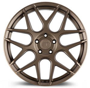 Aodhan AFF2 Matte Bronze 19x8.5 +35 5x120 72.6mm - Wheelwiz