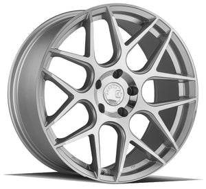 Aodhan AFF2 Gloss Silver Machined Face 19x8.5 +35 5x114.3 73.1mm - Wheelwiz