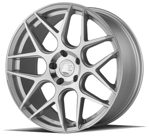 Aodhan AFF2 Gloss Silver Machined Face 19x8.5 +35 5x114.3 73.1mm - Wheelwiz