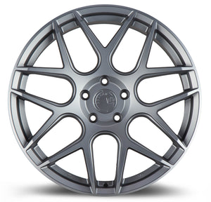 Aodhan AFF2 Matte Gray 19x9.5 +35 5x120 72.6mm - Wheelwiz
