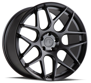 Aodhan AFF2 Matte Black 19x9.5 +35 5x112 66.6mm - Wheelwiz