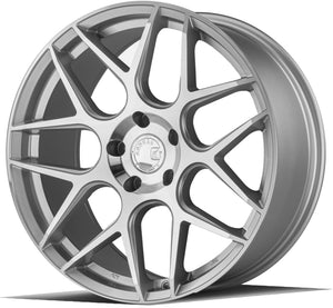 Aodhan AFF2 Gloss Silver Machined Face 20x9 +32 5x114.3 73.1mm - Wheelwiz