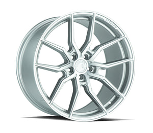 Aodhan AFF1 Gloss Silver Machined Face 20x10.5 +45 5x114.3 73.1mm - Wheelwiz