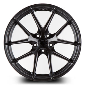 Aodhan AFF7 Matte Black 20x10.5 +35 5x120 72.6mm - Wheelwiz