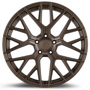 Aodhan AFF9 Matte Bronze 20x9 +30 5x112 66.6mm - Wheelwiz