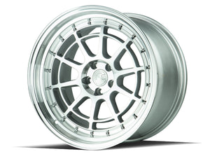 Aodhan AH04 Silver w/Machined Face 18x9.5 +30 5x114.3 73.1mm - Wheelwiz