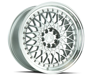 Aodhan AH05 Silver w/Machined Face 16x8 +15 4x100|4x114.3 73.1mm - Wheelwiz