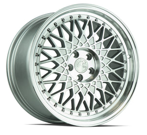 Aodhan AH05 Silver w/Machined Face 18x8.5 +35 5x114.3 73.1mm - Wheelwiz