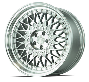 Aodhan AH05 Silver w/Machined Face 18x9.5 +35 5x114.3 73.1mm - Wheelwiz
