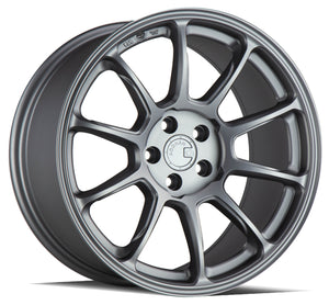 Aodhan AH06 Matte Gray 17x9 +35 5x114.3 73.1mm - Wheelwiz