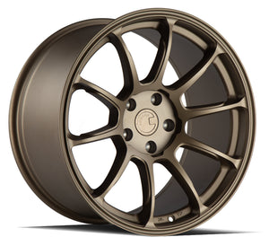 Aodhan AH06 Textured Bronze 18x10 +25 5x114.3 73.1mm - Wheelwiz