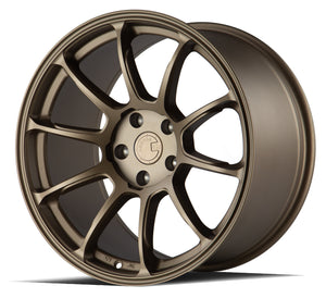 Aodhan AH06 Textured Bronze 18x10 +25 5x114.3 73.1mm - Wheelwiz