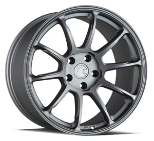 Aodhan AH06 Matte Gray 18x10 +25 5x114.3 73.1mm - Wheelwiz