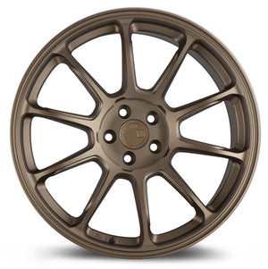 Aodhan AH06 Textured Bronze 18x9 +30 5x114.3 73.1mm - Wheelwiz