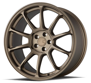 Aodhan AH06 Textured Bronze 18x9 +30 5x114.3 73.1mm - Wheelwiz