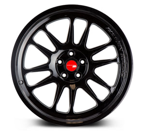 Aodhan AH07 Gloss Black 18x9.5 +35 5x100 73.1mm - Wheelwiz