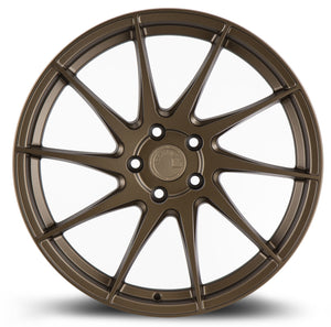 Aodhan AH09 Matte Bronze 18x8.5 Driver Side +35 5x100 73.1mm - Wheelwiz
