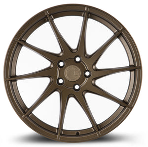 Aodhan AH09 Matte Bronze 18x8.5 Passenger Side +35 5x114.3 73.1mm - Wheelwiz