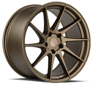 Aodhan AH09 Matte Bronze 18x9.5 Driver Side +35 5x112 73.1mm - Wheelwiz