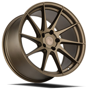 Aodhan AH09 Matte Bronze 18x9.5 Driver Side +35 5x112 73.1mm - Wheelwiz