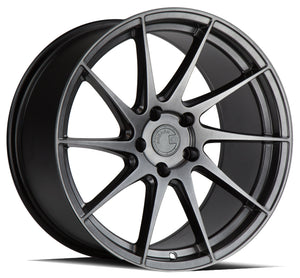 Aodhan AH09 Hyper Black 18x9.5 Driver Side +35 5x100 73.1mm - Wheelwiz