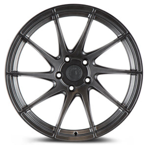 Aodhan AH09 Hyper Black 18x9.5 Driver Side +35 5x100 73.1mm - Wheelwiz