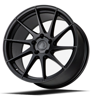 Aodhan AH09 Matte Black 18x8.5 Passenger Side +35 5x108 73.1mm - Wheelwiz
