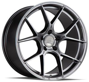 Aodhan AH-11 Hyper Black 18x8.5 +35 5x114.3 73.1mm - Wheelwiz