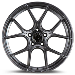 Aodhan AH-11 Hyper Black 18x8.5 +35 5x120 72.6mm - Wheelwiz