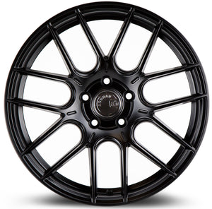 Aodhan AH-X Matte Black 19x8.5 +35 5x114.3 73.1mm - Wheelwiz