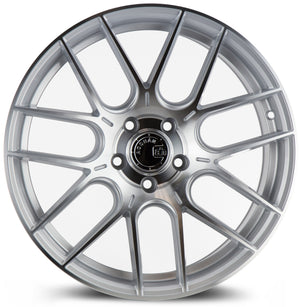 Aodhan AH-X Gloss Silver Machined Face 19x8.5 +35 5x114.3 73.1mm - Wheelwiz
