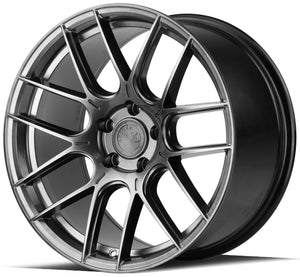 Aodhan AH-X Hyper Black 19x9.5 +35 5x120 72.6mm - Wheelwiz