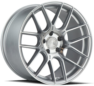 Aodhan AH-X Gloss Silver Machined Face 19x9.5 +35 5x120 72.6mm - Wheelwiz