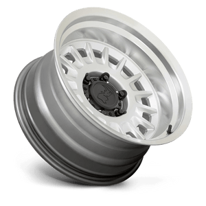 Black Rhino ALISO Gloss Silver W/ Mirror Cut 17x8 0 6x139.7mm 106.1mm - Wheelwiz