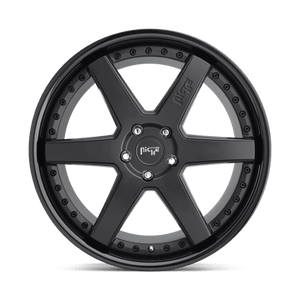 Niche M192 ALTAIR Gloss Black Matte Black 19x8.5 +35 5x114.3mm 72.6mm - Wheelwiz