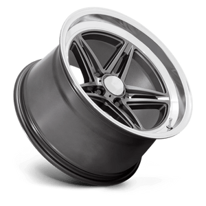 American Racing VN514 GROOVE Anthracite W/ Diamond Cut Lip 18x7 0 5x114.3mm 72.6mm - Wheelwiz