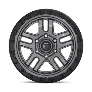 Fuel Offroad D701 AMMO Matte Gun Metal Black Bead Ring 20x9 +20 5x127mm 71.5mm - WheelWiz