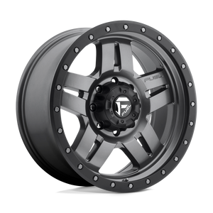 Fuel Offroad D558 ANZA Matte Gun Metal Black Bead Ring 20x9 +20 8x180mm 124.2mm - WheelWiz