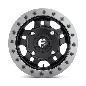 Fuel Offroad D917 ANZA BEADLOCK Matte Black 14x7 +13 4x156mm 132mm - Wheelwiz