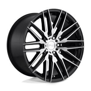 Niche M165 ANZIO Gloss Black Brushed 20x10.5 +45 5x114.3mm 72.6mm - Wheelwiz
