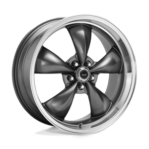 American Racing AR105 TORQ THRUST M Anthracite Machined Lip 20x10 +34 5x114.3mm 72.6mm - WheelWiz