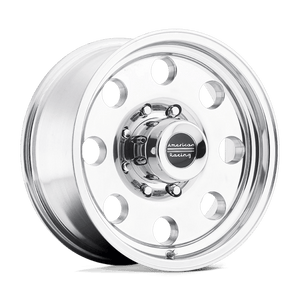 American Racing AR172 BAJA Polished 16x8 0 5x139.7mm 108mm - Wheelwiz