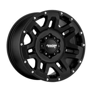 American Racing AR200 YUKON Cast Iron Black 17x9 +18 6x139.7mm 106.1mm - WheelWiz
