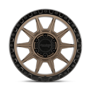 American Racing AR202 Matte Bronze W/ Black Lip 16x8 0 6x139.7mm 106.1mm - Wheelwiz