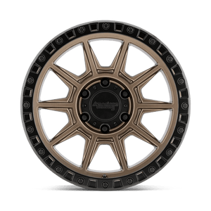 American Racing AR202 Matte Bronze W/ Black Lip 18x9 0 6x114.3mm 72.6mm - Wheelwiz
