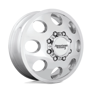 American Racing AR204 BAJA DUALLY Polished 16x6 +111 8x165.1mm 125.1mm - Wheelwiz