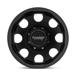 American Racing AR204 BAJA DUALLY Satin Black 17x6.5 -140 8x200mm 142mm - Wheelwiz
