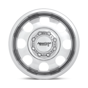 American Racing AR204 BAJA DUALLY Polished 16x6 -134 8x165.1mm 125.1mm