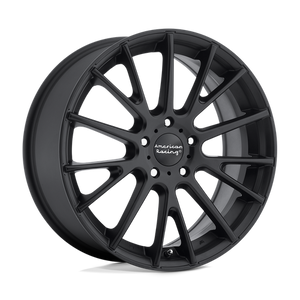 American Racing AR904 Satin Black 17x7 +40 5x114.3mm 72.6mm